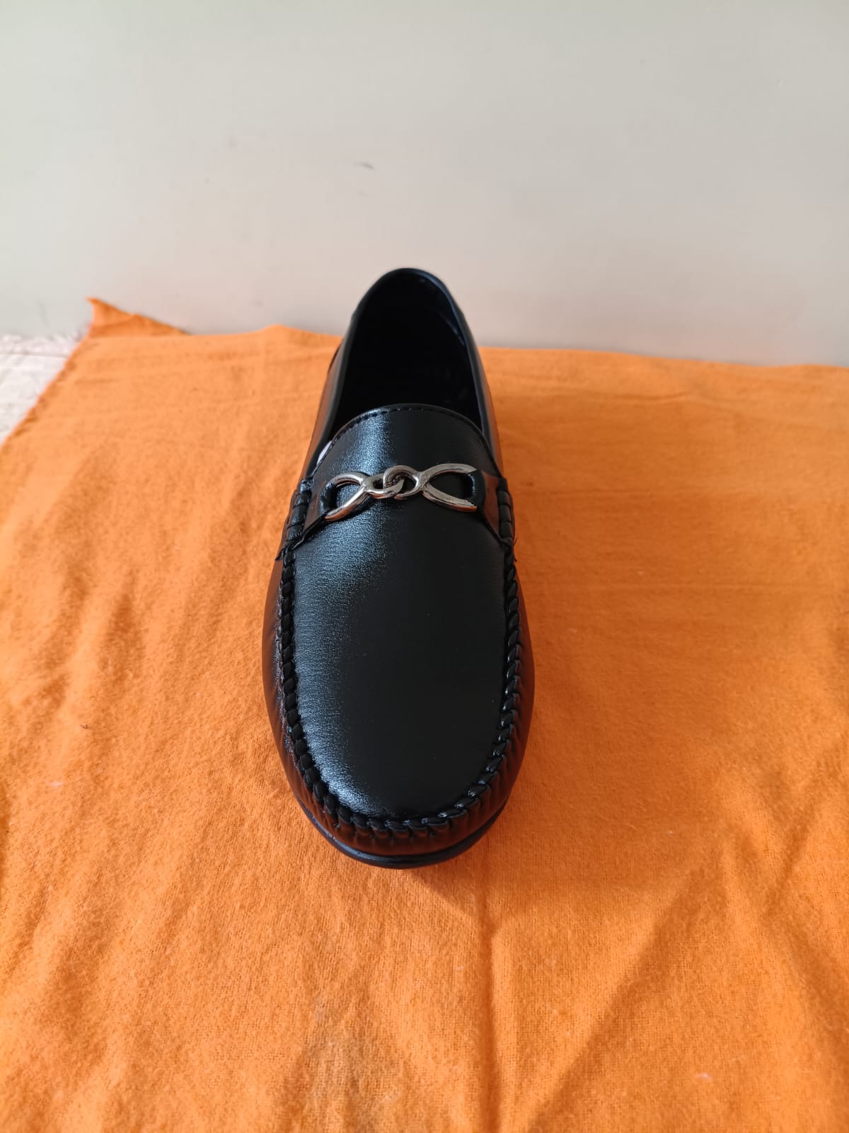 Men Black Solid Formal Shoe - Image 4